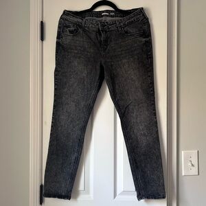 Old Navy Women's Dark Gray Retro Rockstar Super Skinny Jeans